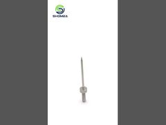Customized Electrolytic polishing stainless steel pencil point needle with male thread